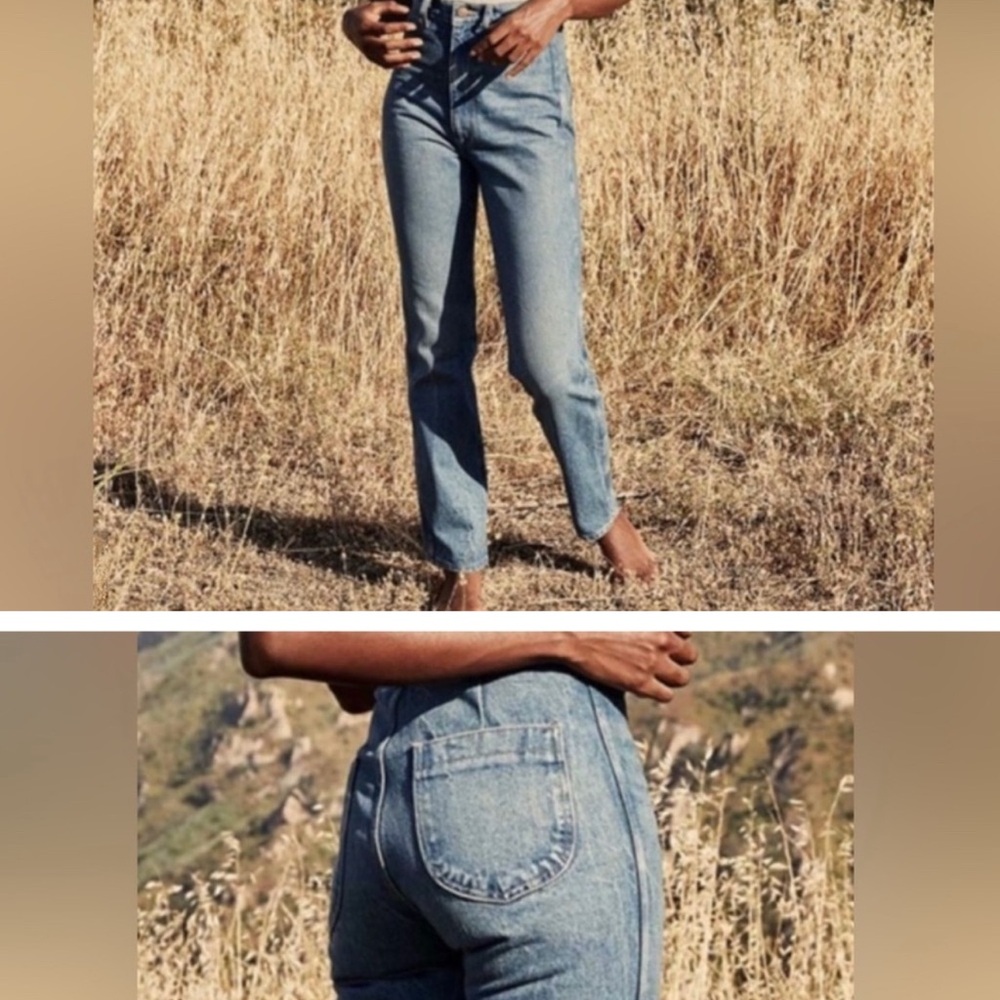 Doen Lena Jean High Rise Straight Sz 26
